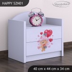 Nočna omarica Happy babies Medo z balonom 08 SZN1